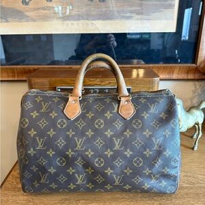 ❤️🤩Vintage RARE Louis Vuitton French Company Speedy 35❤️🤩